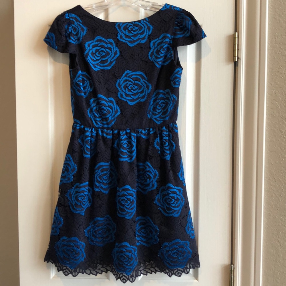 Alice+Olivia Blue Dress